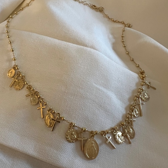 Lulea saints charm necklace - Picture 4 of 6